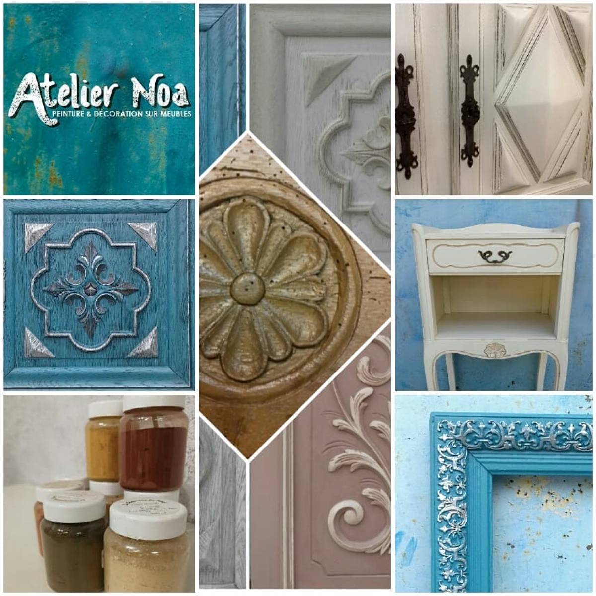 Peinture sur meuble et objet à Toulon